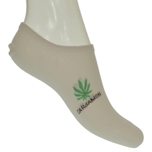 AURA.VIA Biele ponožky AMON 17479684