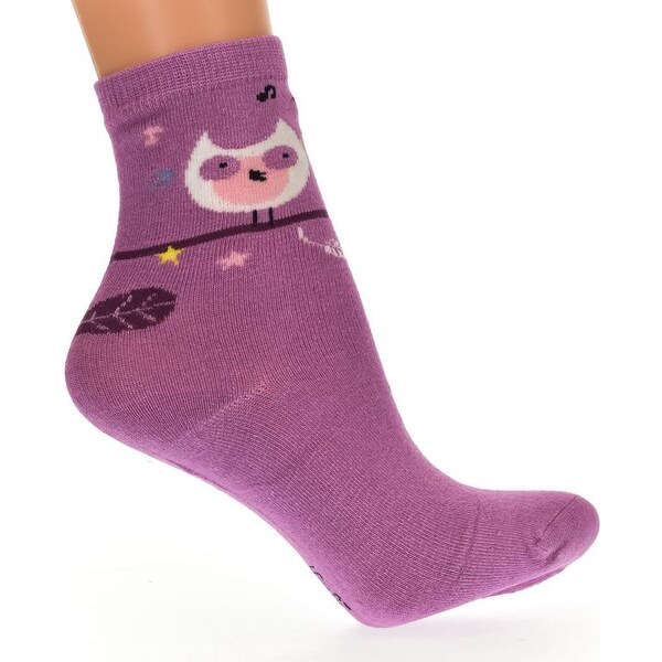 AURA.VIA Detské fialové ponožky KITT 17479694