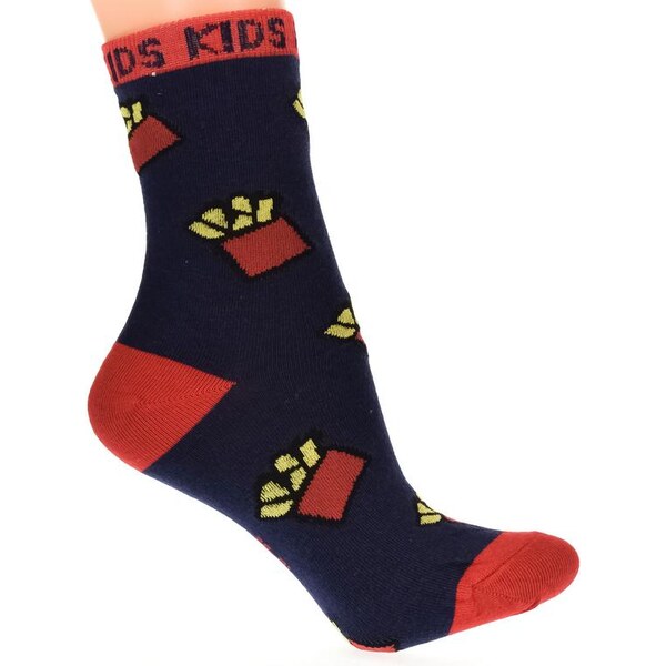 AURA.VIA Detské tmavo-modré ponožky PIZ 17479699