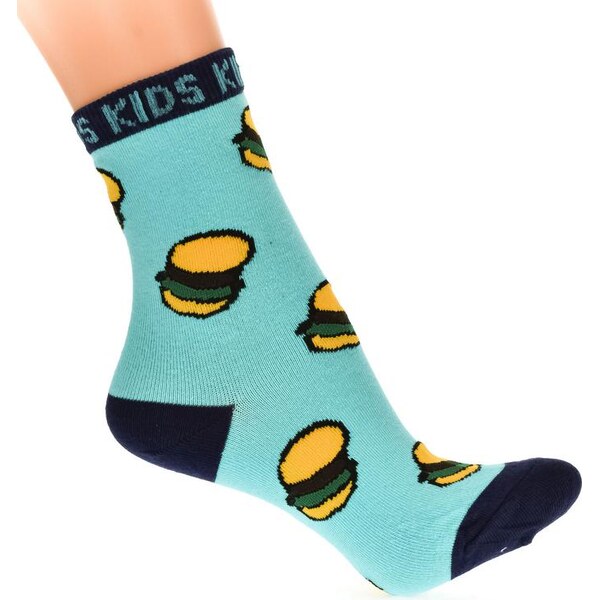 AURA.VIA Detské modré ponožky PIZ 17479702