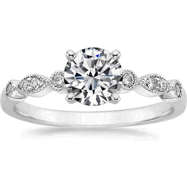 Olivie Strieborný zásnubný prsteň 4113 17537169