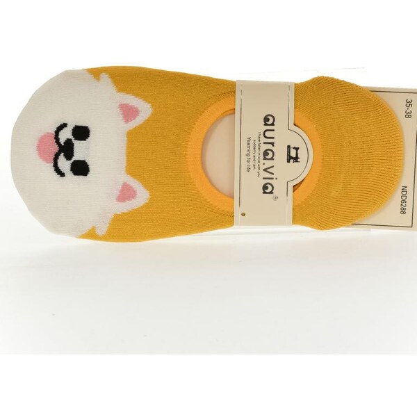 AURA.VIA Žlté ponožky UNO 17535807