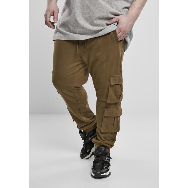 Urban Classics Summer olive terry trousers with double pocket 65364625