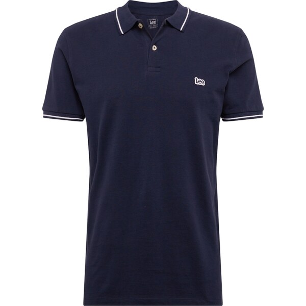 Lee Tričko PIQUE POLO námornícka modrá / biela 18446023