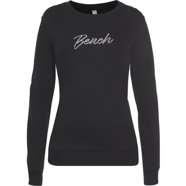 BENCH Mikina svetlosivá / čierna 54223473