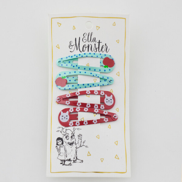 Ella & Monster Sponky Jabĺčko a Mačička 46770934