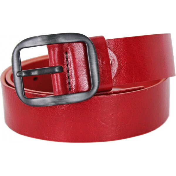 Black Hand Dámsky kožený opasok Black Hand 2078-50 červený 37588840