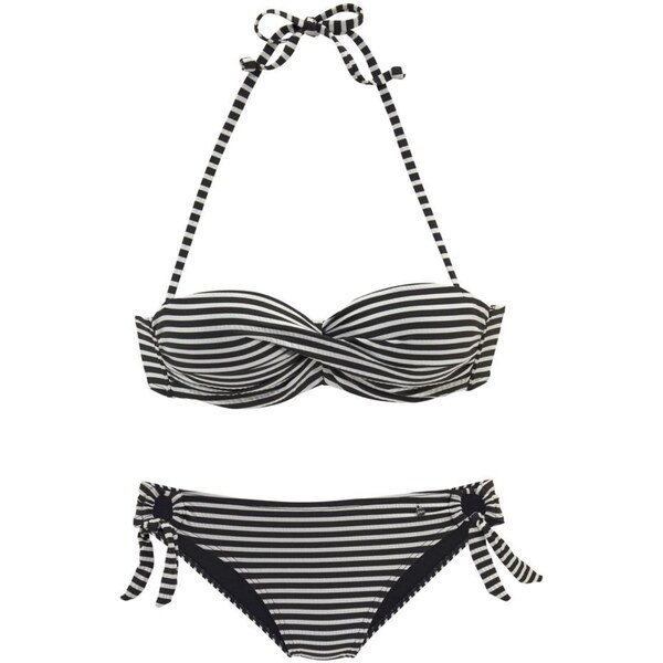 s.Oliver Bikiny čierna / biela 54223346