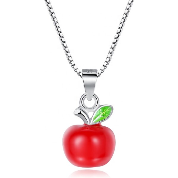 Olivie Strieborný náhrdelník JABLKO 4134 17652681