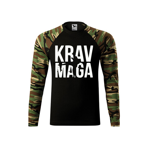 T-ričko KRAV MAGA pánske tričko dlhý rukáv 17681928