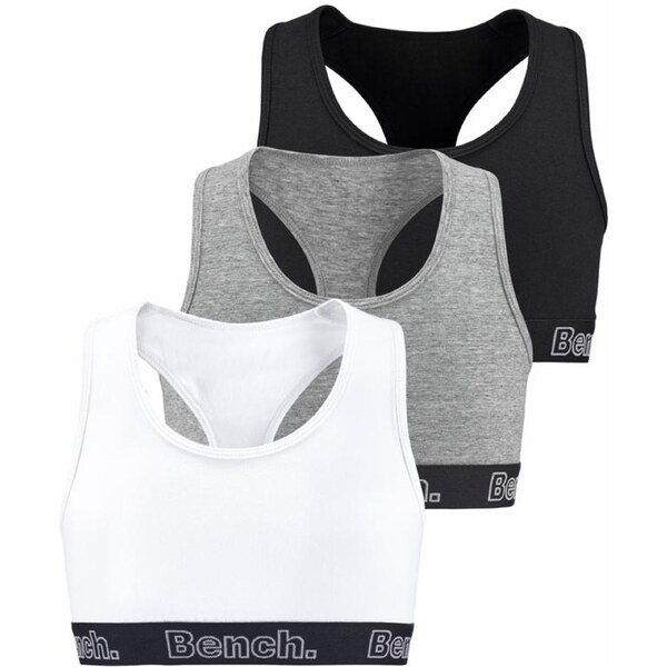 BENCH Tielko sivá / čierna / biela 54221063