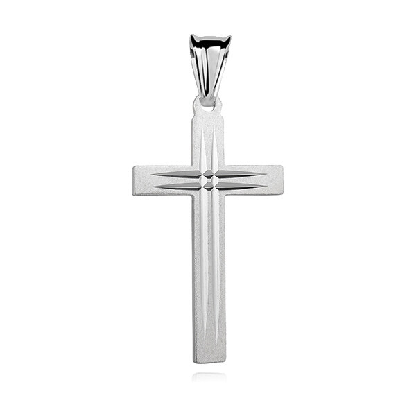 Olivie Strieborný prívesok KRÍŽ 4163 17713751