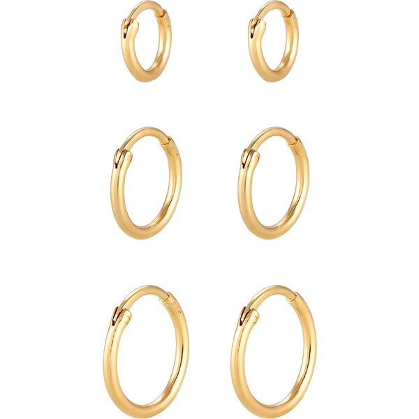 ELLI Náušnice Creolen zlatá 54222666