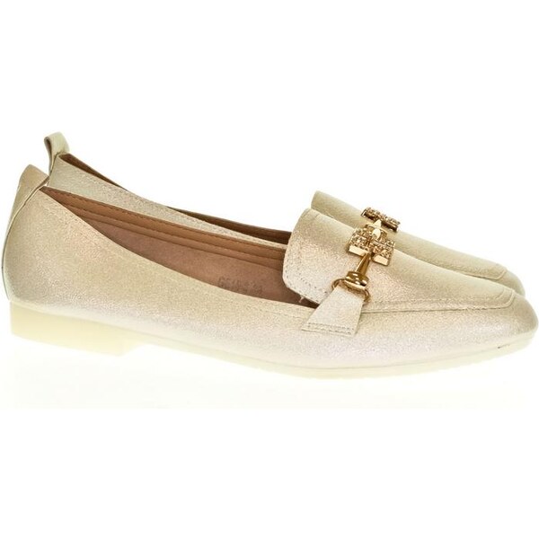 Dámske biele poltopánky PURLINA TRIS 17779711