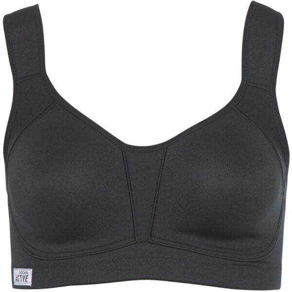 LASCANA Športová podprsenka čierna / biela 24070340