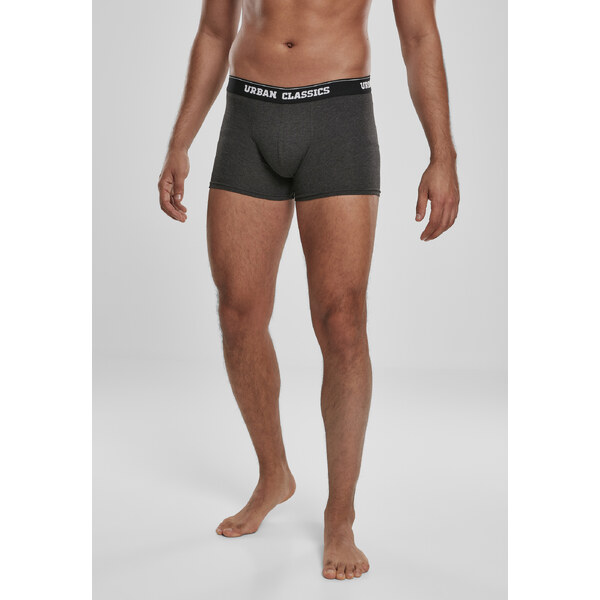 Urban Classics Boxer shorts 3-pack with AOP/black/charcoal brand 50646680