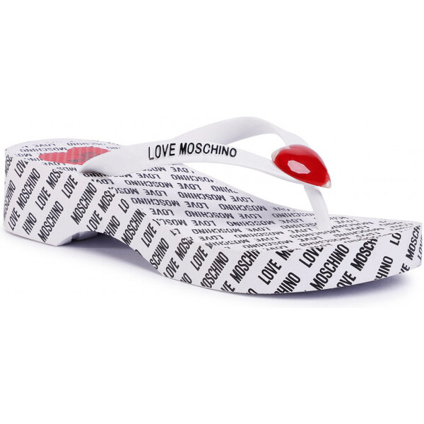 LOVE MOSCHINO Logo žabky 17840649