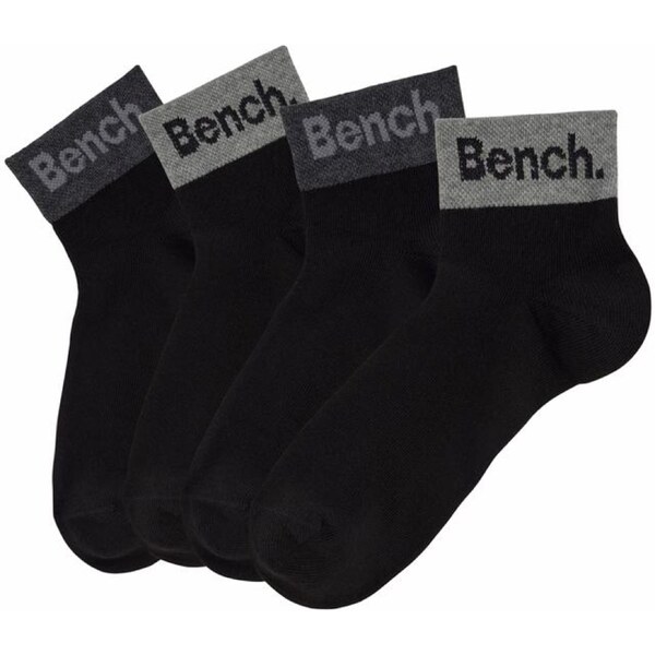 BENCH Ponožky sivá / čierna 54221133