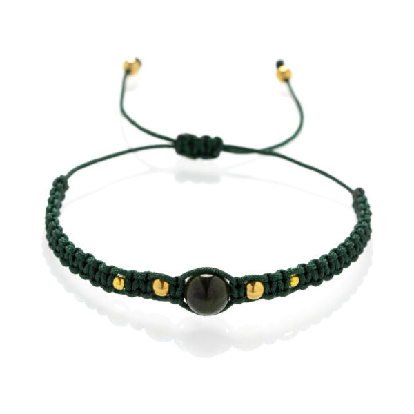 Macramé náramok Ruský nefrit Trimakasi 21937713