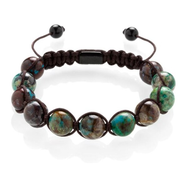 Chryzokol pletený náramok Trimakasi 21937715