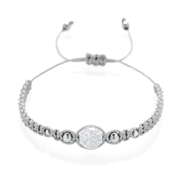 Macramé náramok Pukaný krištáľ Trimakasi 21937669