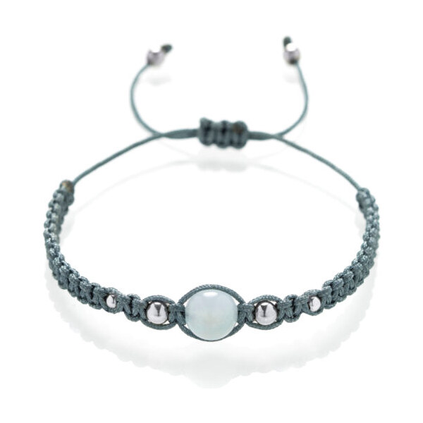 Macramé náramok Akvamarín Trimakasi 21937691