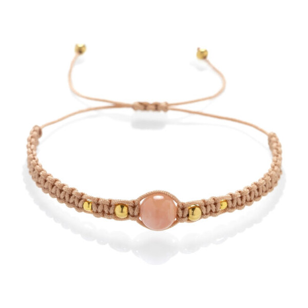 Macramé náramok Slnečný kameň Trimakasi 21937740