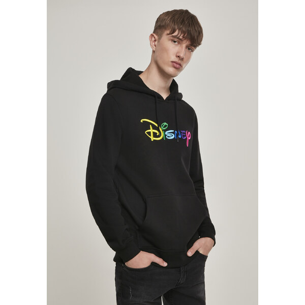 Merchcode Disney Rainbow Logo EMB Hoody Black 58233285
