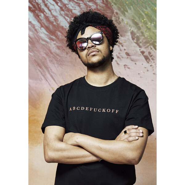 Mister Tee Black ABC T-shirt 50687627