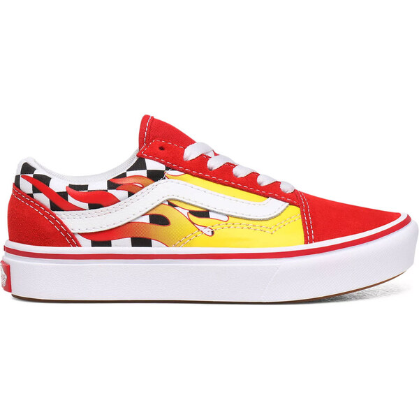 Vans Uy Comfycush Old Skool (Flame) Kids - Detské - Tenisky Vans - 66356000