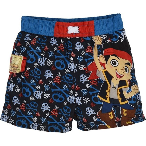 BASIC Captain Jake chlapčenské modré plavecké kraťasy 18009367