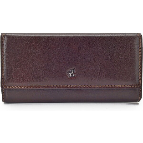 Dámska kožená peňaženka Cosset hnedá 4493 Komodo H 17715630