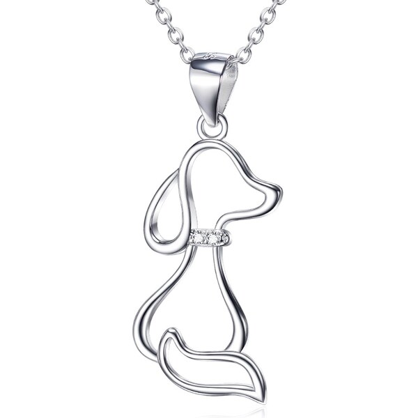 Olivie Strieborný náhrdelník PES 4213 18064796