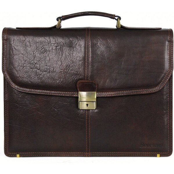 Scorteus Kožená aktovka SC-GARR tobago 36994510