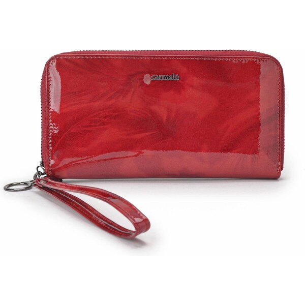 Dámska kožená peňaženka Carmelo červená 2102 P CV 18161493