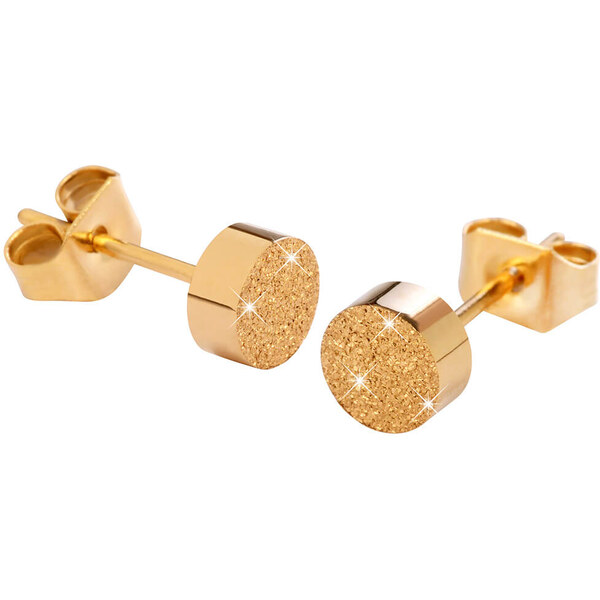 Troli Trblietavé pozlátené náušnice kôstky KE-004 66583398