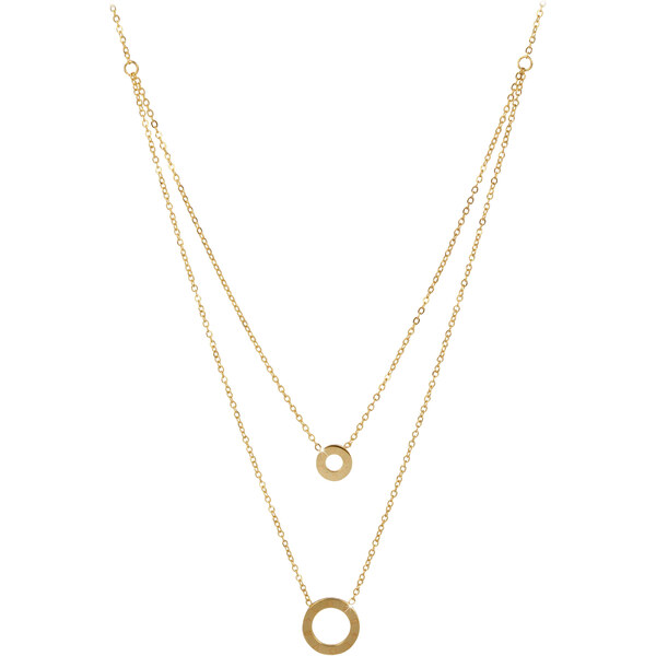 Troli Dvojitý pozlátený náhrdelník 66593342