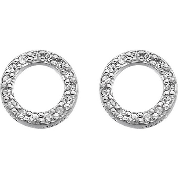 Hot Diamonds Strieborné náušnice Hot Diamonds Love DE534 66589241