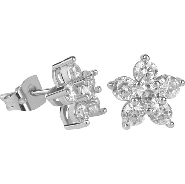 Troli Trblietavé kvietkované náušnice 66819650