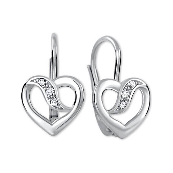 Soliter Zamilované náušnice z bieleho zlata s kryštálmi 239 001 00910 66579535