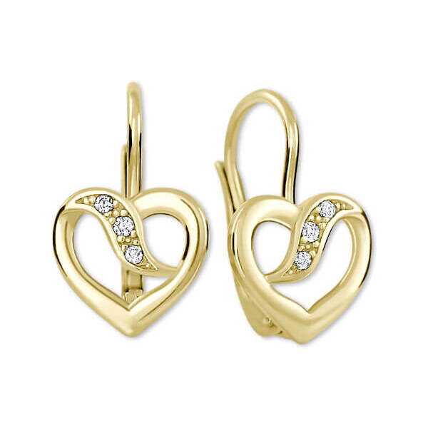 Soliter Náušnice zo žltého zlata s kryštálmi 239 001 00910 66583796