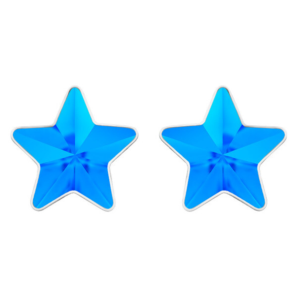 Preciosa Oceľové náušnice s hviezdičkou Virgo Akva 7343 67 66591671