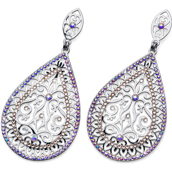 Oliver Weber Trblietavé náušnice s kryštálmi Mystery 22778 66580991