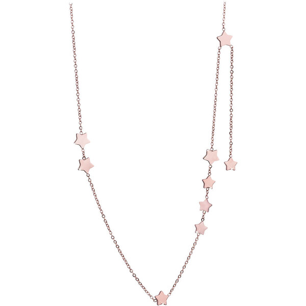 Troli Bronzový náhrdelník s hviezdičkami 66583223