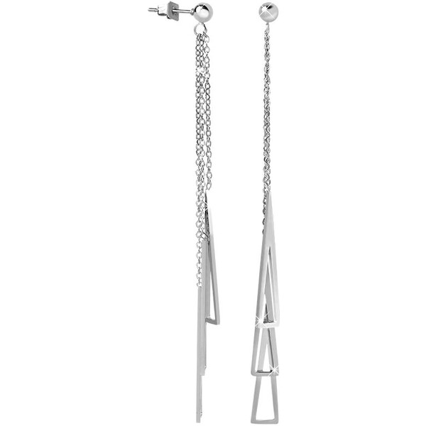 Troli Luxusné oceľové náušnice 66852375