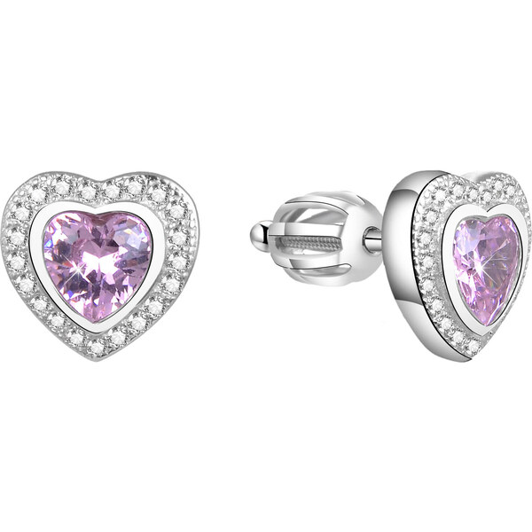 Beneto Trblietavé srdiečkové náušnice AGUP1500S 66587574