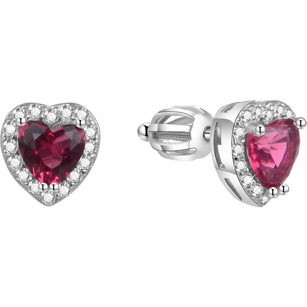 Beneto Trblietavé srdiečkové náušnice AGUP1488S 66592741