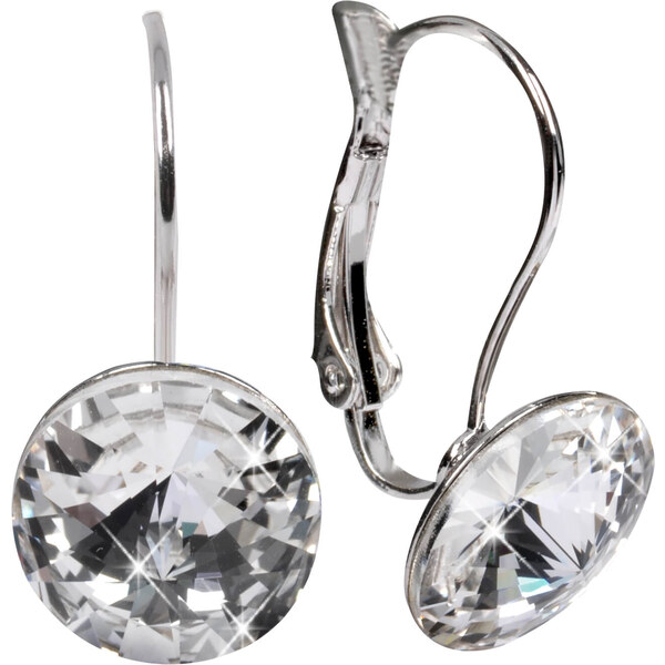 Levien Elegantné náušnice Rivoli Crystal 66591871