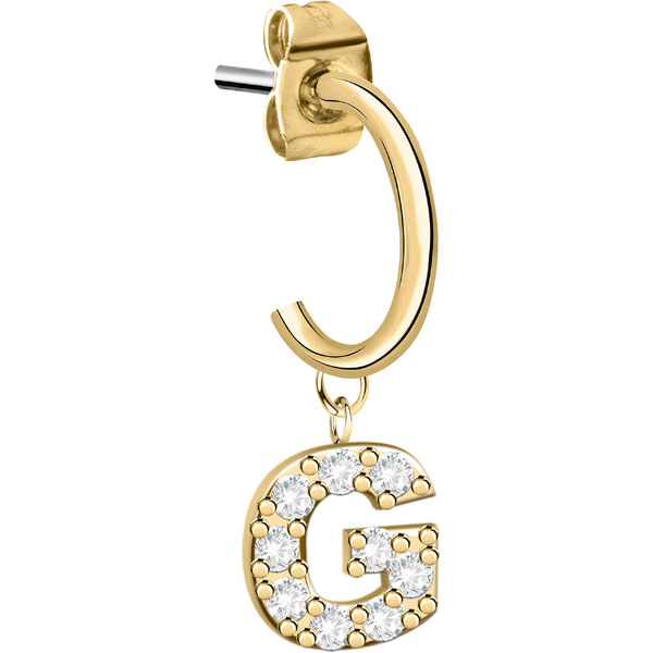 La Petite Story Single polkruhová náušnica „G“ LPS02ARQ58 66592761