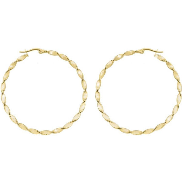 Troli Kruhové pozlátené náušnice 2 - 5 cm 5 cm 66588077